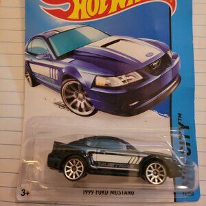 Hot Wheels HW City Mustang 50th 1999 Ford Mustang; 2013 Mattel -- ITEM #1495